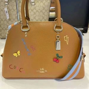 Coach katy satchel handbag
